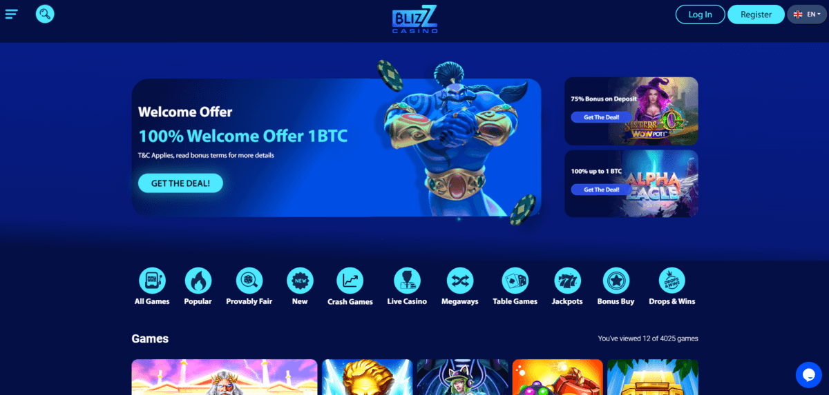 Blizz Home Page
